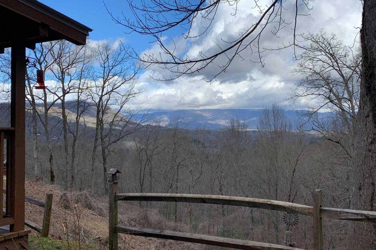 Cozy Cabin With Hot Tub And Smoky Mountain Views! Villa Bryson City Exterior foto