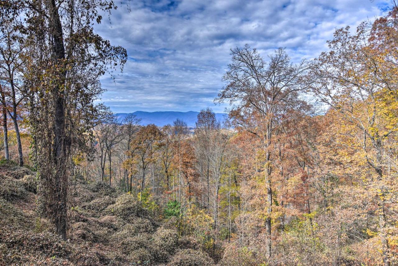 Cozy Cabin With Hot Tub And Smoky Mountain Views! Villa Bryson City Exterior foto