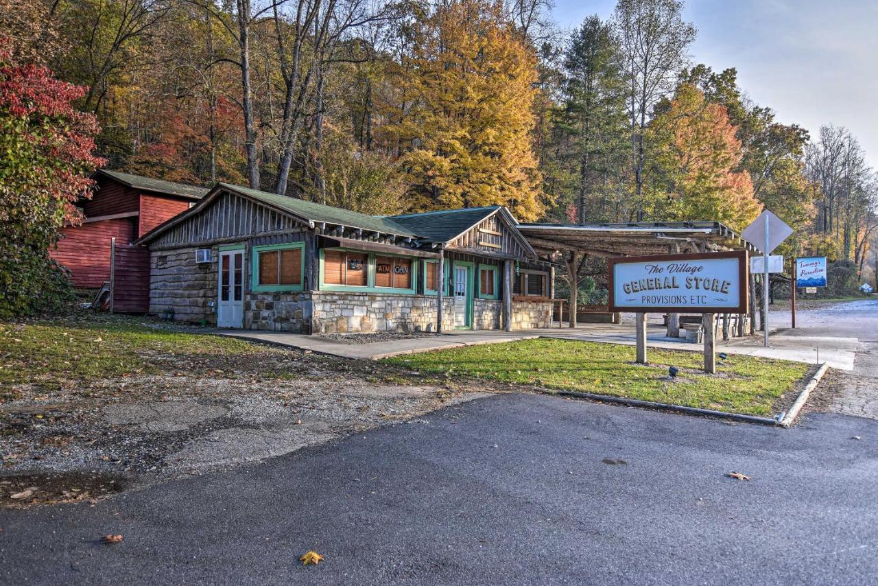 Cozy Cabin With Hot Tub And Smoky Mountain Views! Villa Bryson City Exterior foto